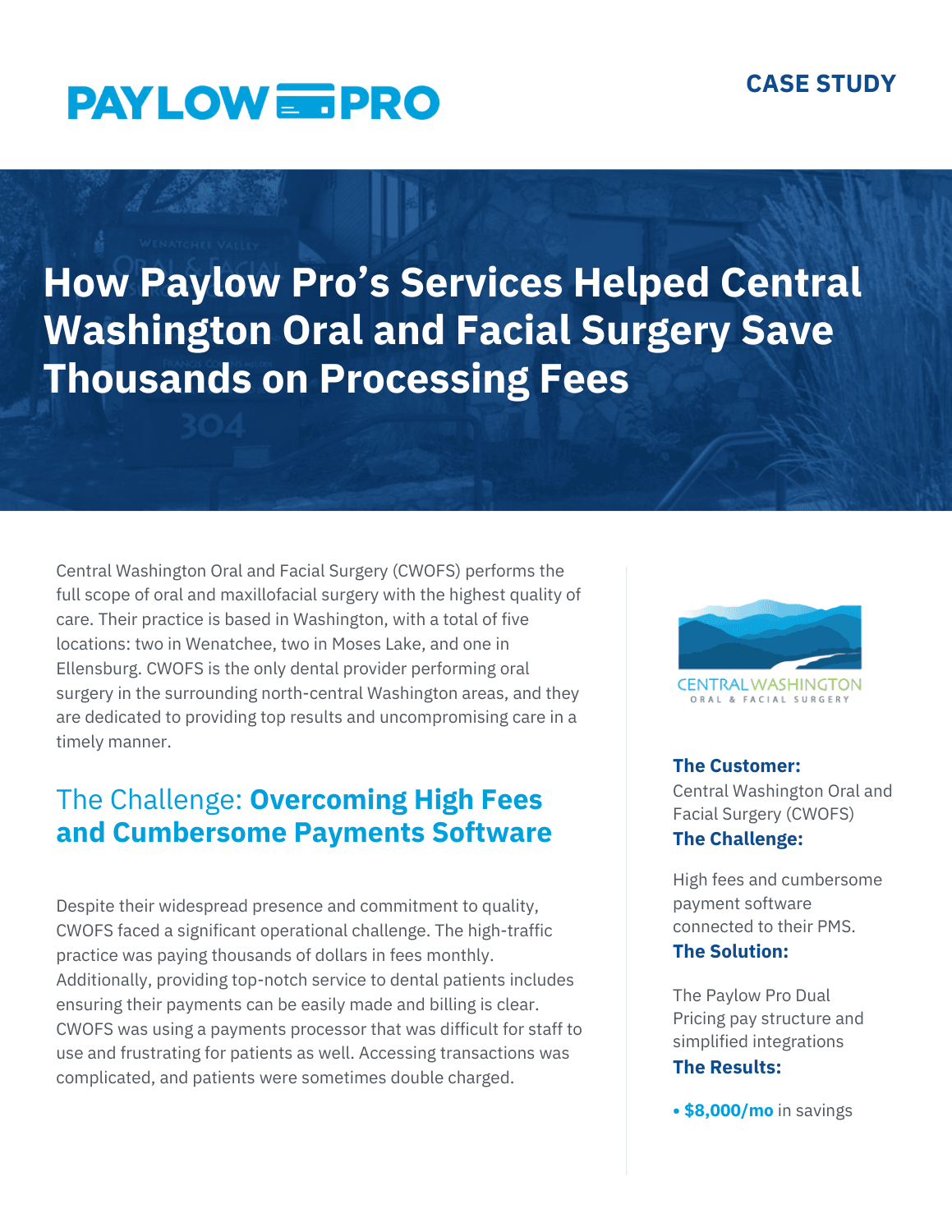 medical payment case study